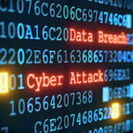Computer code cyber hack