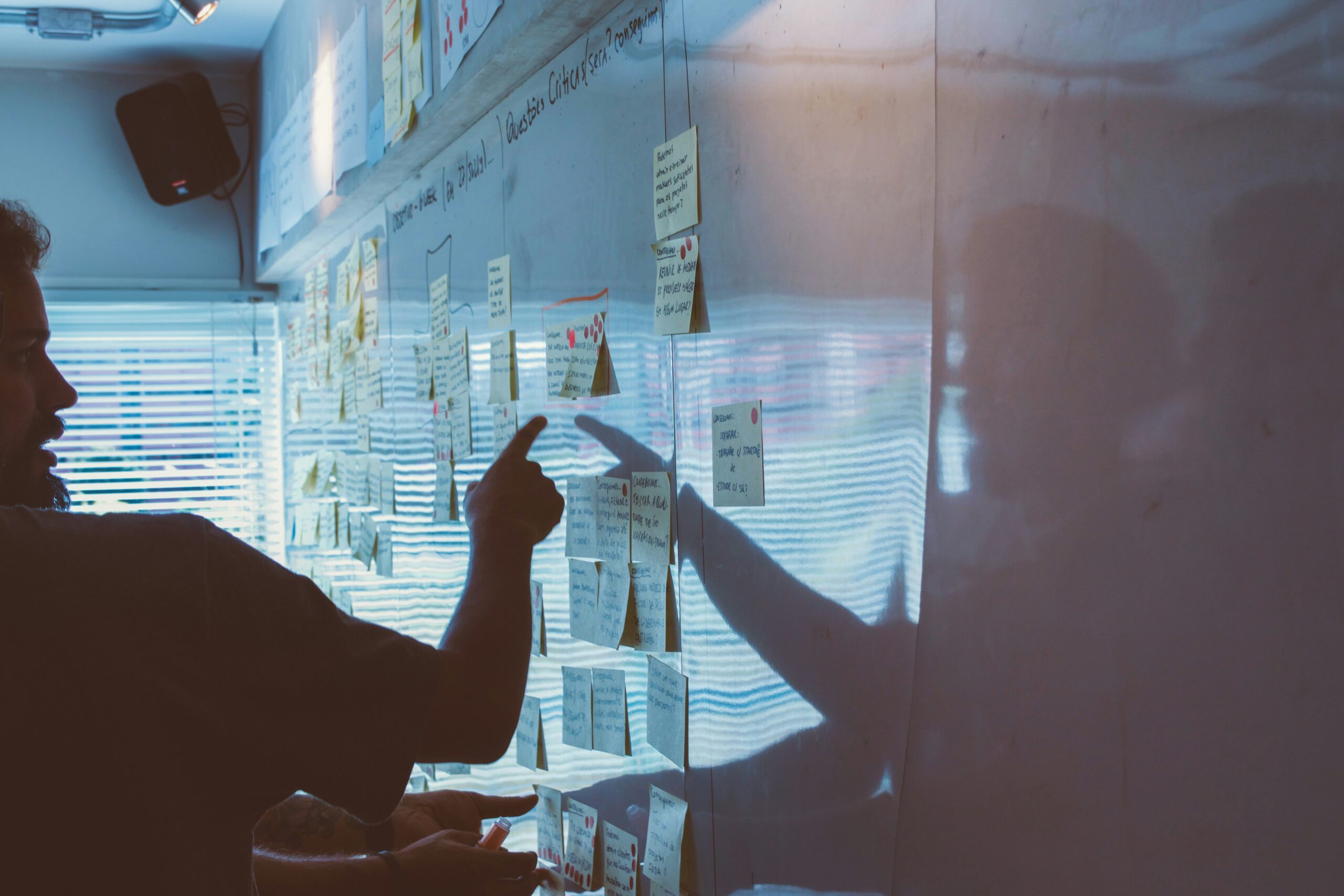 Business owner reviewing competitive landscape and AI adoption trends for their industry